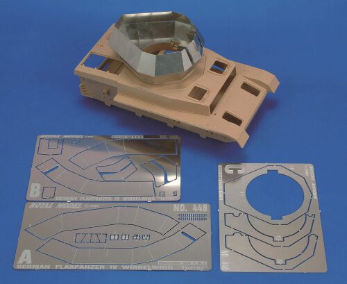 Royal Model RM448 German Flak Panzer Turret (for Tamiya kit)