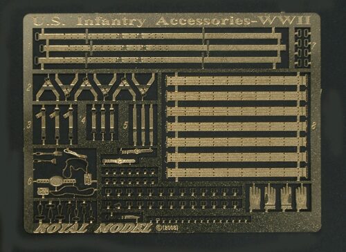 Royal Model RM461 U.S. Infantry Accessories-WWII