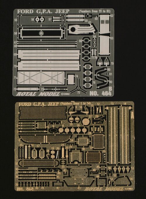 Royal Model RM464 ford G.P.A. Jeep (for Tamiya kit)