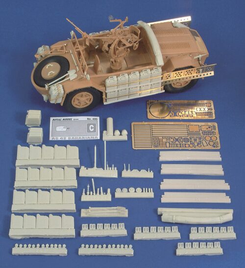 Royal Model RM495 AS 42 Sahariana (for Italeri kit)