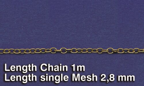 Royal Model RM519 Metal Chain (D) Length single Mesh 2,8 mm