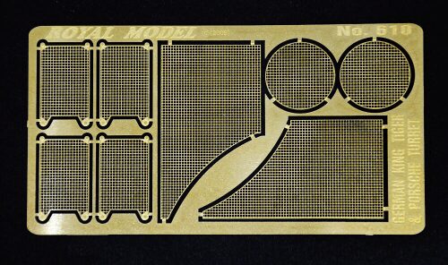 Royal Model RM610 Engine grill screen Tiger II