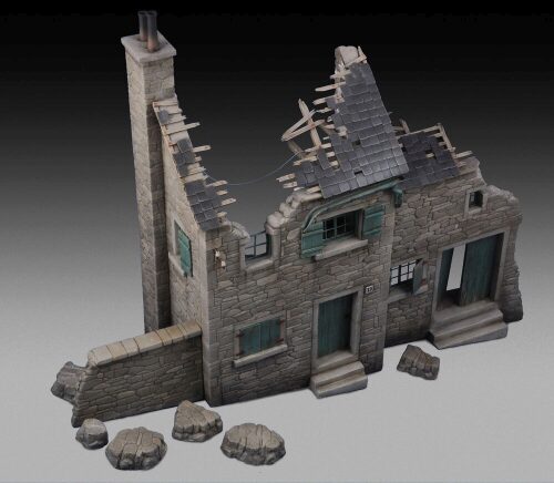 Royal Model RM654 House ruin (Ardenne)