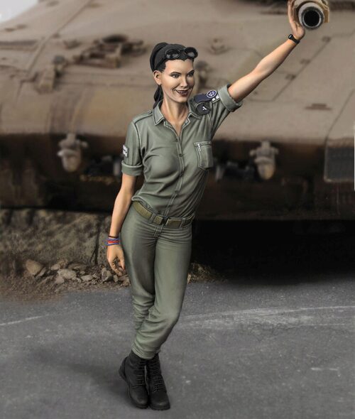 Royal Model RM848 IDF woman soldier