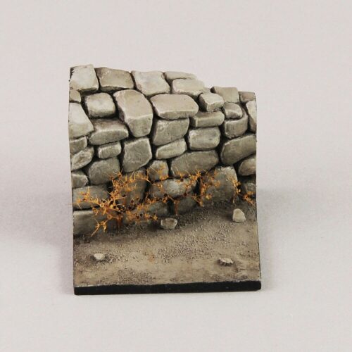 Royal Model RM870 Base with stone wall (cm 3,5x3,5)