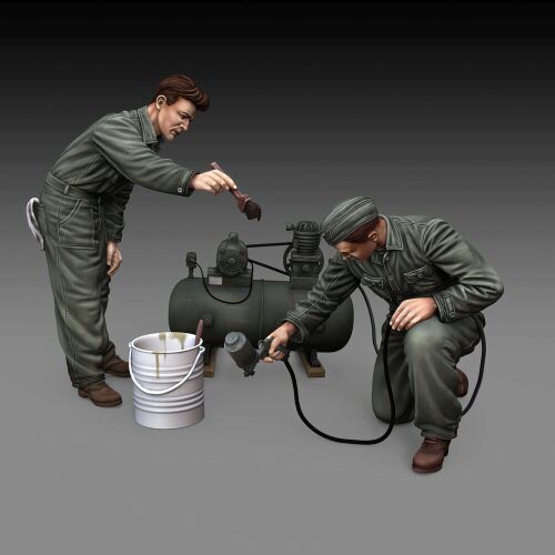 Royal Model RM897 Soldiers painting