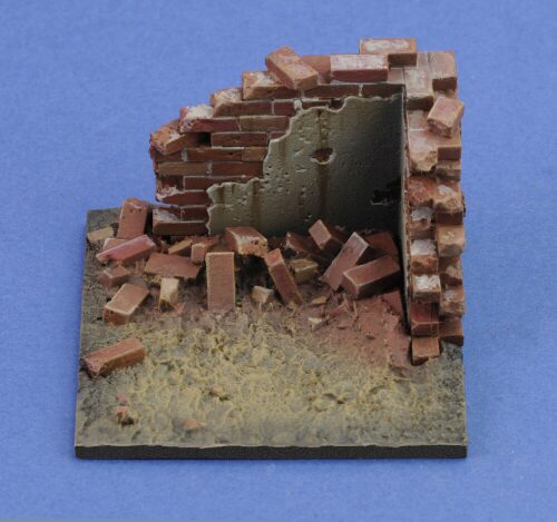 Royal Model RM941 Base with ruined wall cm4x4  No.10