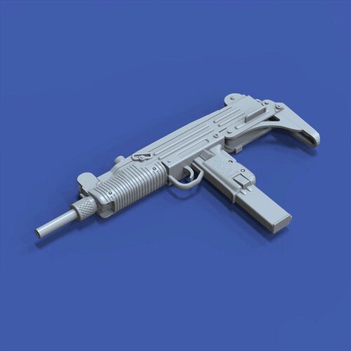 Royal Model RM1028 Uzi submachine gun-1 pcs. 3D printed