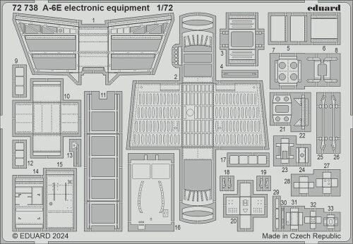 Eduard Accessories BIG72182 A-6E  TRUMPETER