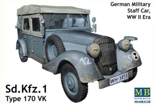 Master Box Ltd. 3530 Sd.Kfz.1 Type 170 VK, German staff car