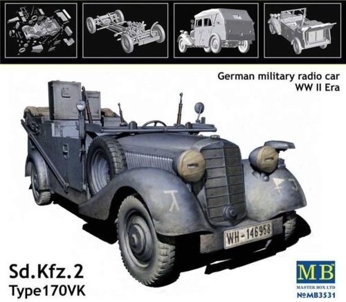 Master Box Ltd. 3531 Sd.Kfz.2 Type 170 VK