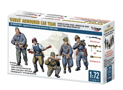 Mirage Hobby 720011 KUBU? Armoured Car Team