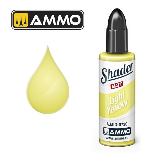 Ammo AMIG0720 MATT SHADER Light Yellow