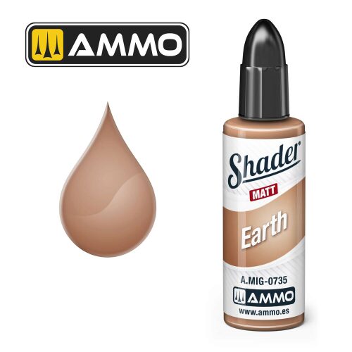 Ammo AMIG0735 MATT SHADER Earth