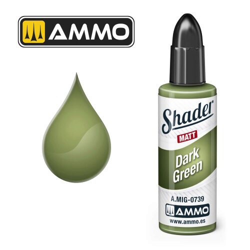 Ammo AMIG0739 MATT SHADER Dark Green