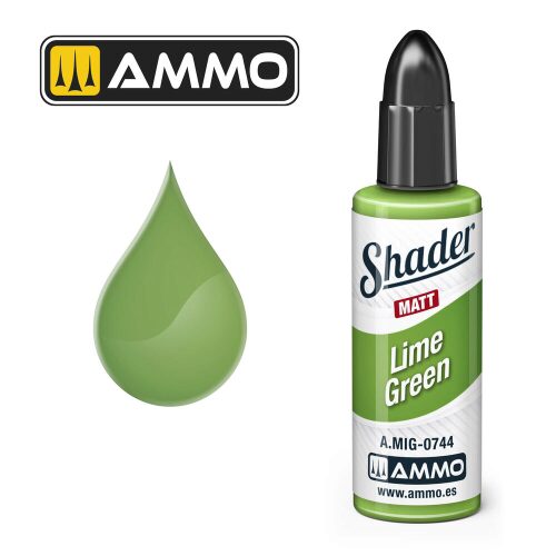 Ammo AMIG0744 MATT SHADER Lime Green