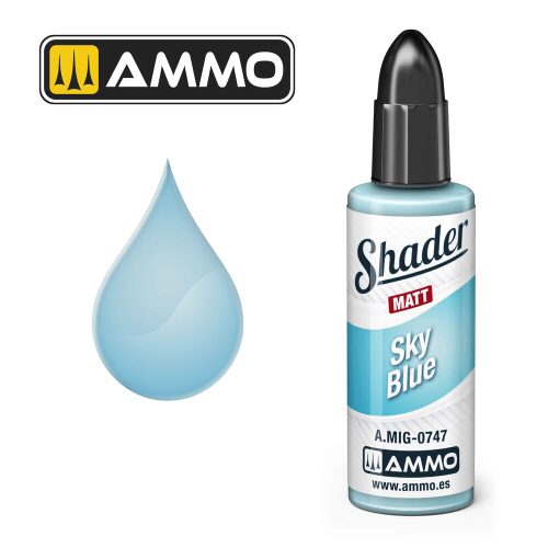 Ammo AMIG0747 MATT SHADER Sky Blue