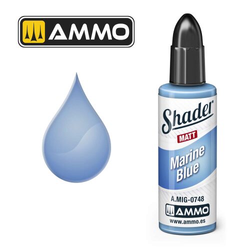 Ammo AMIG0748 MATT SHADER Marine Blue