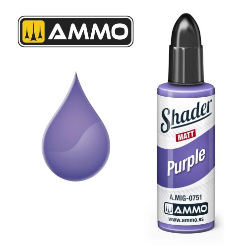 Ammo AMIG0751 MATT SHADER Purple