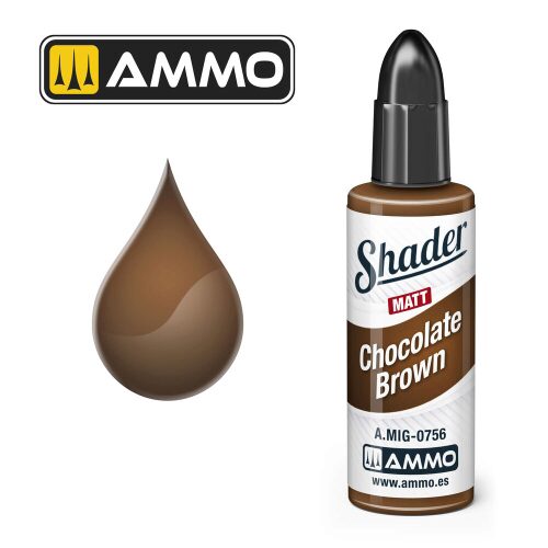 Ammo AMIG0756 MATT SHADER Chocolate Brown