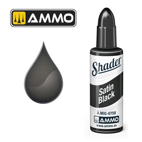 Ammo AMIG0758 MATT SHADER Satin Black