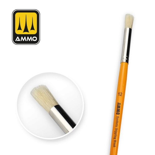 Ammo AMIG8587 12 Synthetic Stippling Brush