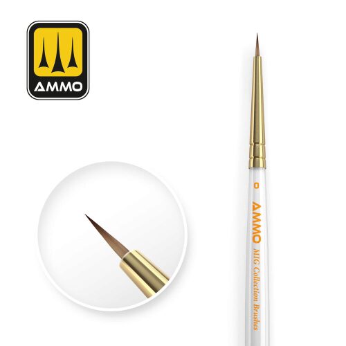 Ammo AMIG8718 AMMO MIG Collection Brushes Conical Ø0