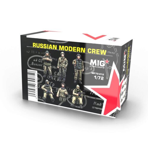 AK Interactive MP72-412 RUSSIAN MODERN CREW 1:72