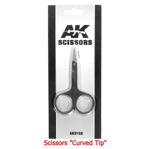 AK Interactive AK9168 SCISSORS CURVED TIP (SPECIAL FOR PHOTOETCHED)