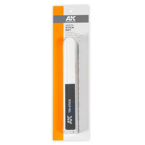 AK Interactive AK9179 Sanding STICK Set / SET de lijas