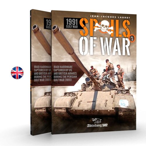 AK Interactive ABT750 SPOILS OF WAR. 1991 Gulf War. Vol. 2 (English)