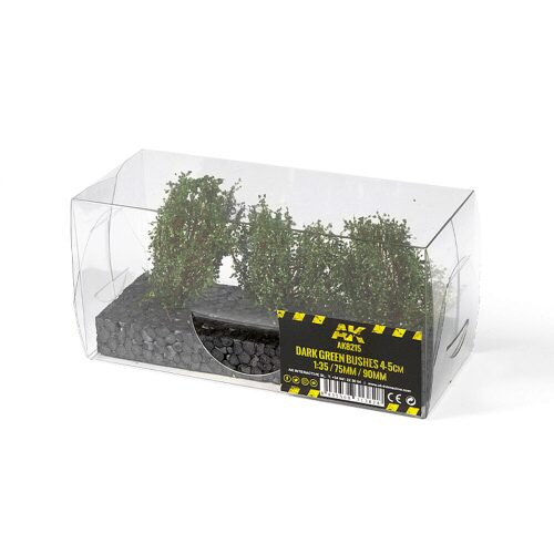 AK Interactive AK8215 DARK GREEN BUSHES 4-6CM