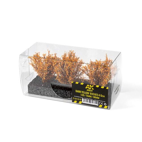 AK Interactive AK8217 DARK YELLOW BUSHES 4-6CM