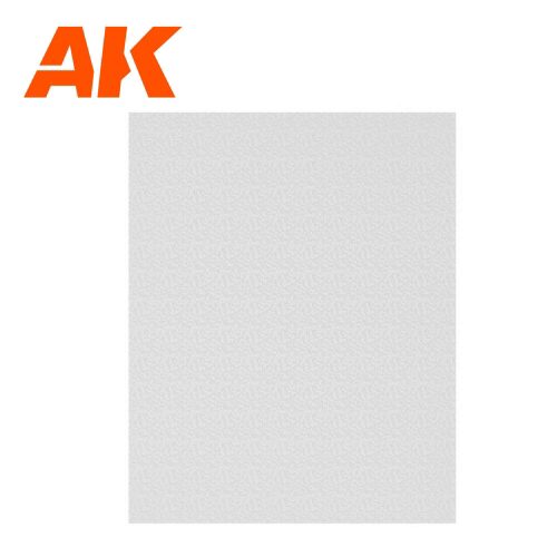 AK Interactive AK6582 Water Sheet Transparent Fine Water 245x195mm