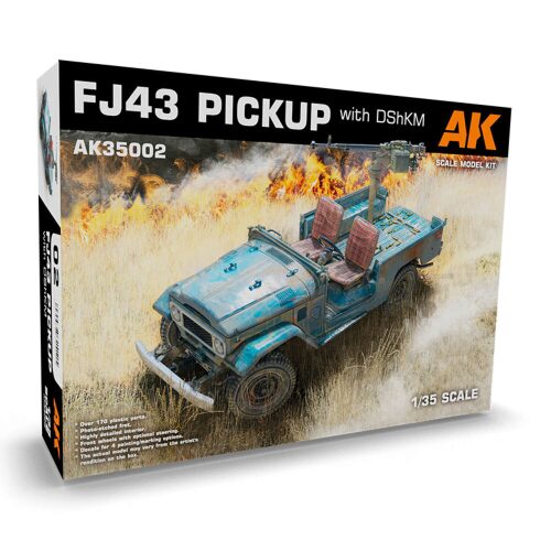 AK Interactive AK35002 FJ43 Pickup with DShKM