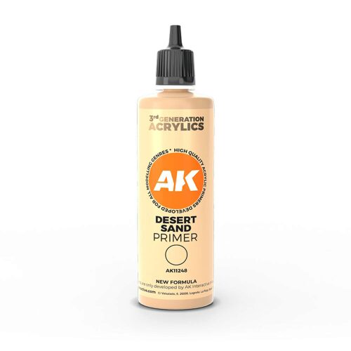 AK Interactive AK11248 3rd gen. Desert sand surface Primer 100 ml