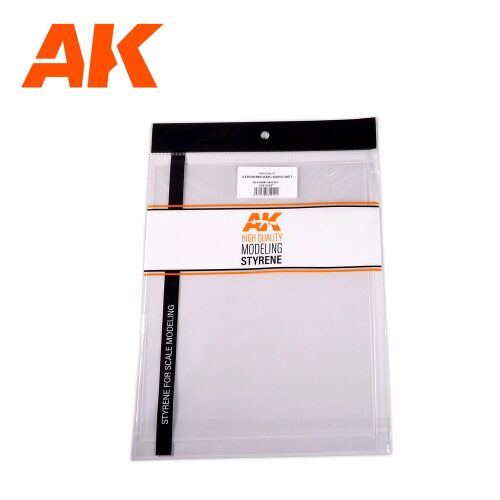 AK Interactive AK6586 0,40 mm/0.016” Thickness-Clear Organic Glass/Acry