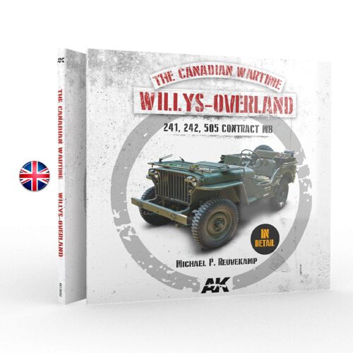 AK Interactive AK130002 WILLYS-OVERLAND (CANADIAN) WALKAROUND - English