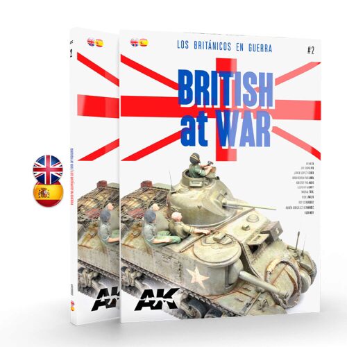 AK Interactive AK130003 BRITISH AT WAR  - LOS BRITÁNICOS EN GUERRA - Bilingüal - VOL II