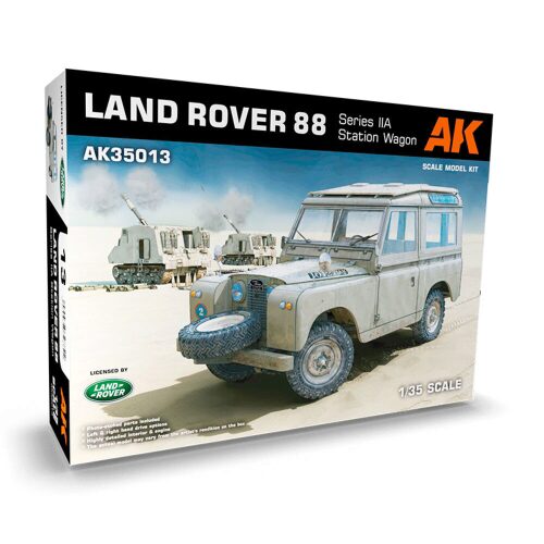 AK Interactive AK35013 Land Rover 88 Series IIA -Station Wagon 1/35