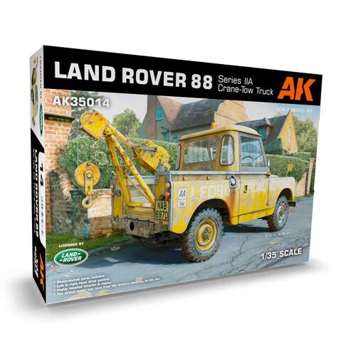 AK Interactive AK35014 Land Rover 88 Series IIA -Crane / Tow Truck 1/35