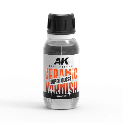 AK Interactive AK8077 MULTIPURPOSE CERAMIC VARNISH (SUPER GLOSS) 60ml