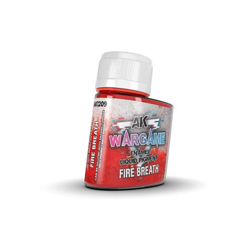 AK Interactive AK1209 Fire Breath Enamel liquid Pigment