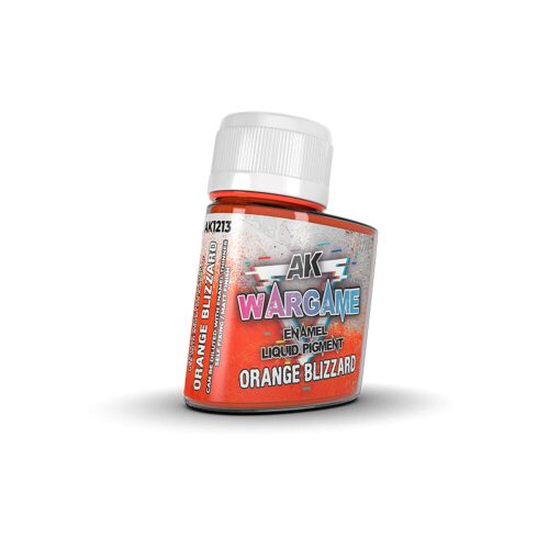 AK Interactive AK1213 Orange Blizzard Enamel liquid Pigment