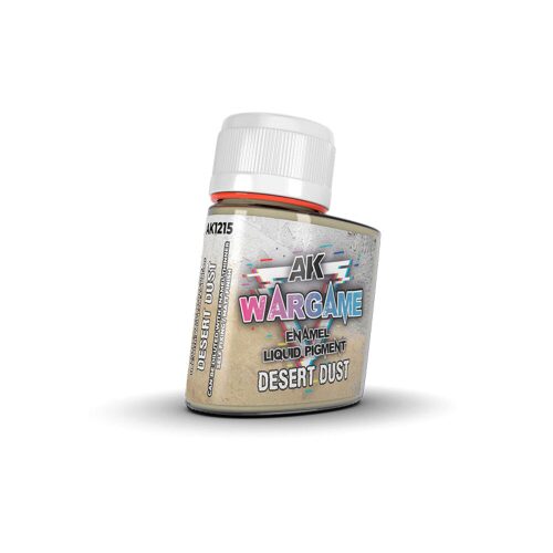 AK Interactive AK1215 Desrt Dust Enamel liquid Pigment