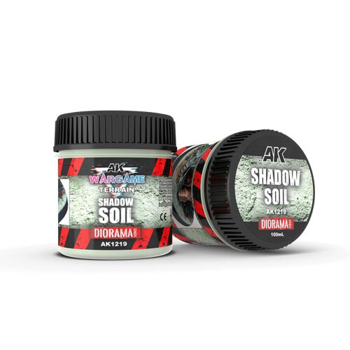 AK Interactive AK1219 Shadow Soil 100 ml. Enamel liquid Pigment