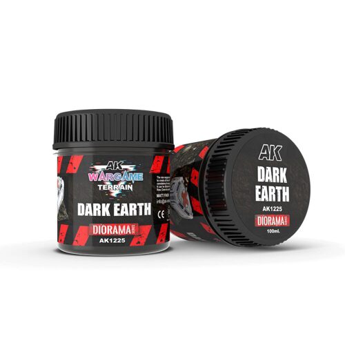 AK Interactive AK1225 Dark Earth 100 ml. Enamel liquid Pigment