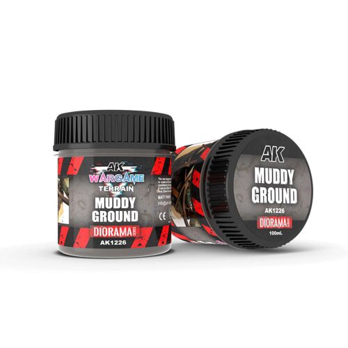 AK Interactive AK1226 Muddy Ground 100 ml. Enamel liquid Pigment