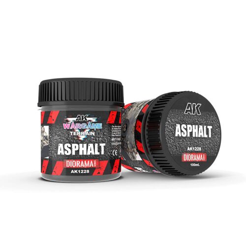 AK Interactive AK1228 Asphalt 100 ml. Enamel liquid Pigment