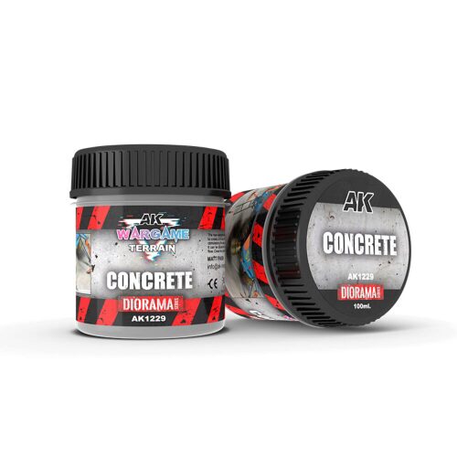 AK Interactive AK1229 Concrete 100 ml. Enamel liquid Pigment